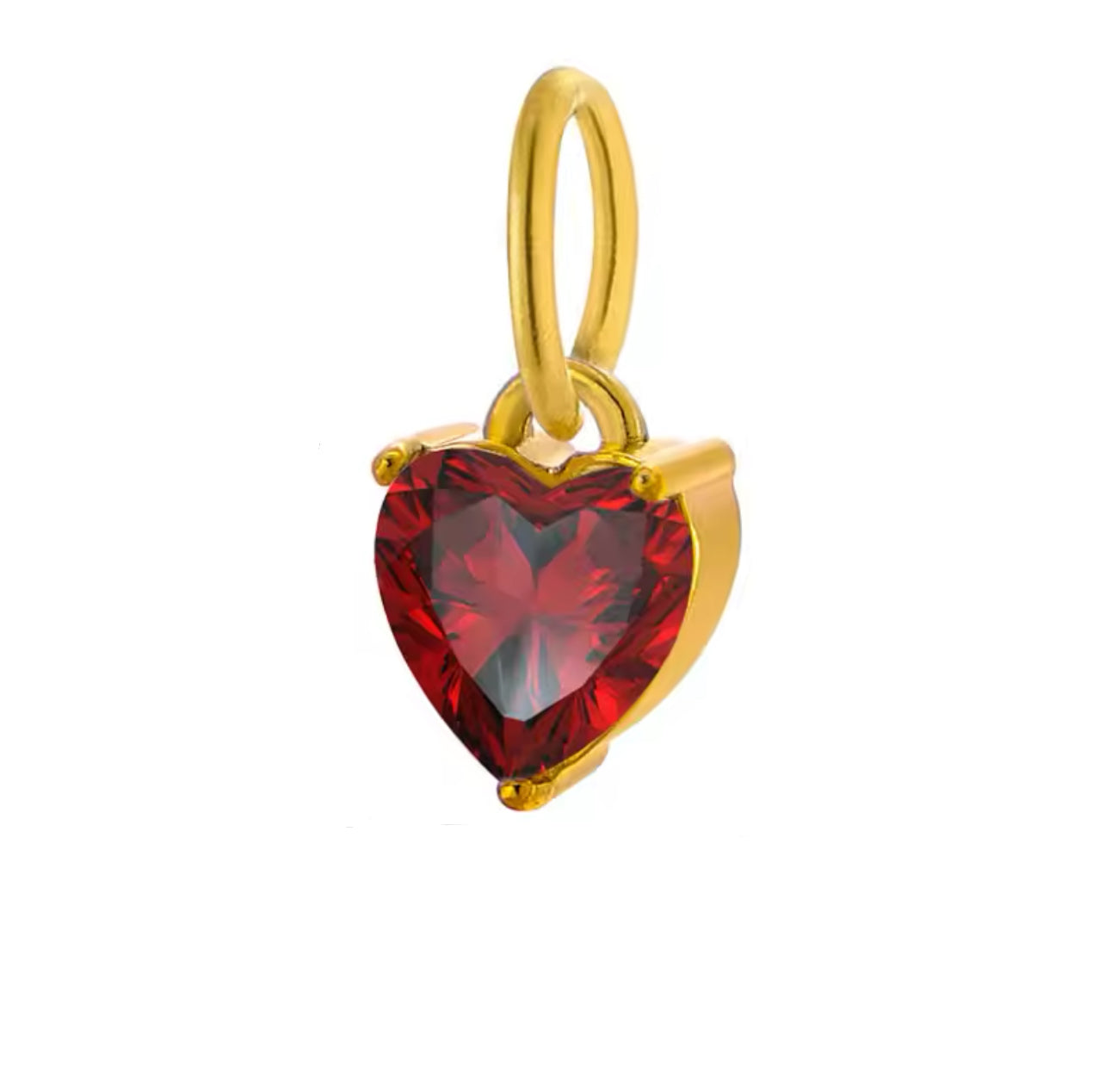 Red heart charm